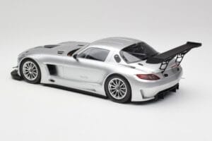 Mercedes SLS AMG GT3 C197 Street Silver Minichamps 1:18 151113100 Diecast — photo 5 of 6