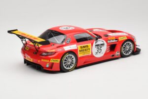Mercedes SLS AMG GT3 #35 T. Heyer / T. Jager 24 Hours of Spa 2011 Minichamps 1:18 B66960196 Diecast — photo 2 of 6