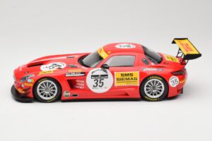 Mercedes SLS AMG GT3 #35 T. Heyer / T. Jager 24 Hours of Spa 2011 Minichamps 1:18 B66960196 Diecast — photo 3 of 6