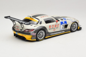 Mercedes SLS AMG GT3 #21 Rowe Racing M. Zehe / M. Hartung ADAC 24h Nurburgring 2012 Minichamps 1:18 151123121 Diecast — photo 2 of 6