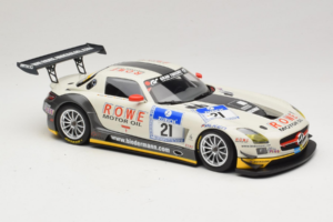 Mercedes SLS AMG GT3 #21 Rowe Racing M. Zehe / M. Hartung ADAC 24h Nurburgring 2012 Minichamps 1:18 151123121 Diecast — photo 4 of 6
