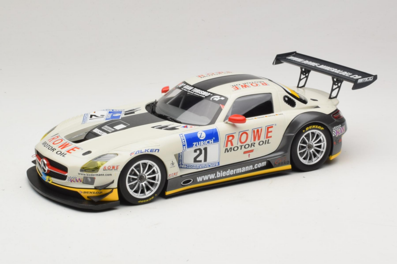 Mercedes SLS AMG GT3 #21 Rowe Racing M. Zehe / M. Hartung ADAC 24h Nurburgring 2012 Minichamps 1:18 151123121 Diecast