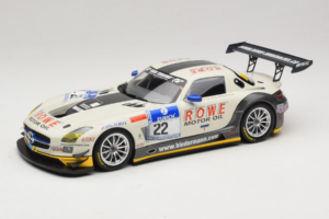 Mercedes SLS AMG GT3 #22 Rowe Racing R. Graf / M. Seyffarth ADAC 24h Nurburgring 2012 Minichamps 1:18 151123122 Diecast
