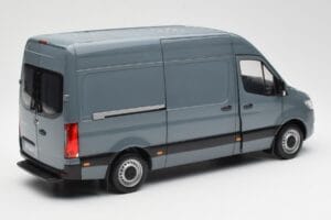 Mercedes Sprinter W907 Blue Grey Norev 1:18 183423 Diecast — photo 3 of 7