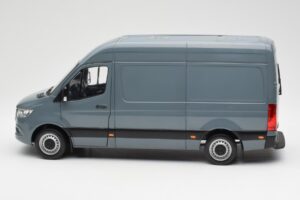 Mercedes Sprinter W907 Blue Grey Norev 1:18 183423 Diecast — photo 4 of 7