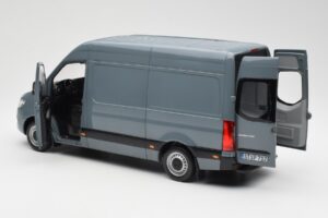 Mercedes Sprinter W907 Blue Grey Norev 1:18 183423 Diecast — photo 5 of 7