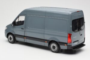 Mercedes Sprinter W907 Blue Grey Norev 1:18 183423 Diecast — photo 6 of 7