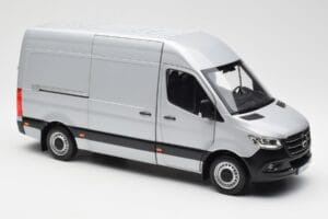 Mercedes Sprinter W907 Silver Norev 1:18 183424 Diecast — photo 6 of 8