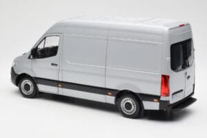 Mercedes Sprinter W907 Silver Norev 1:18 183424 Diecast — photo 7 of 8
