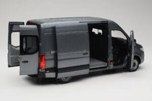 Mercedes Sprinter W907 Panel Van Selenite Grey Metallic Norev 1:18 B66004163 Diecast — photo 2 of 8