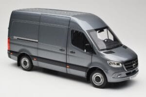 Mercedes Sprinter W907 Panel Van Selenite Grey Metallic Norev 1:18 B66004163 Diecast — photo 6 of 8
