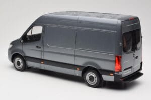 Mercedes Sprinter W907 Panel Van Selenite Grey Metallic Norev 1:18 B66004163 Diecast — photo 7 of 8