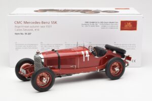 Mercedes SSK #14 Zatuszek Argentinian Autumn Race 1931 CMC 1:18 M-207 Diecast — photo 6 of 6