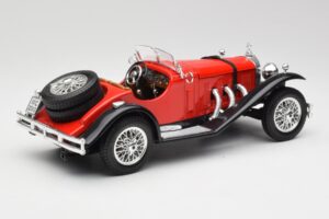 Mercedes SSK Red & Black Bburago 1:18 3009-M1 Diecast — photo 2 of 6