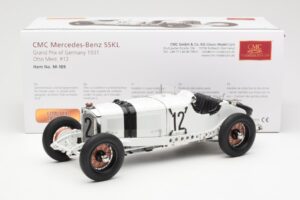Mercedes SSKL #12 O. Merz German GP 1931 CMC 1:18 M-189 Diecast — photo 6 of 6