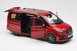 Mercedes V-Class W447 Designo Hyacinth Red Metallic Norev 1:18 B66004166 Diecast — photo 4 of 7