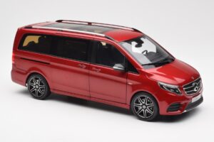 Mercedes V-Class W447 Designo Hyacinth Red Metallic Norev 1:18 B66004166 Diecast — photo 5 of 7