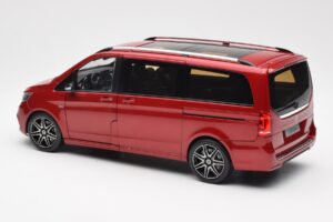 Mercedes V-Class W447 Designo Hyacinth Red Metallic Norev 1:18 B66004166 Diecast — photo 6 of 7