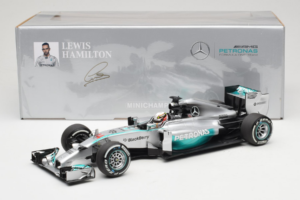 Mercedes W05 #44 L. Hamilton Mercedes AMG Petronas Chinese Grand Prix Winner 2014 Minichamps 1:18 110140244 Diecast — photo 7 of 7