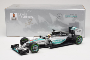 Mercedes W06 #44 L. Hamilton Mercedes AMG Petronas United States Grand Prix Winner World Champion 2015 Minichamps 1:18 110150 — photo 7 of 7