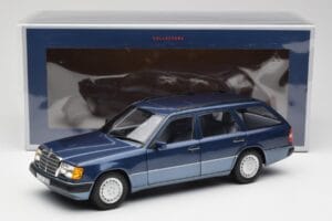 Mercedes 300D W124 T-Modell Nautical Blue Norev 1:18 183962 Diecast — photo 8 of 8