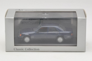 Mercedes W124 Dark Blue Minichamps 1:43 MB006 Diecast — photo 4 of 4