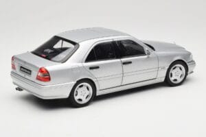 Mercedes C36 AMG W202 Silver Metallic Norev 1:18 183380 Diecast — photo 3 of 8