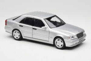 Mercedes C36 AMG W202 Silver Metallic Norev 1:18 183380 Diecast — photo 6 of 8