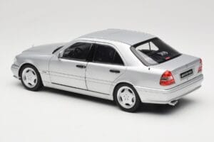 Mercedes C36 AMG W202 Silver Metallic Norev 1:18 183380 Diecast — photo 7 of 8