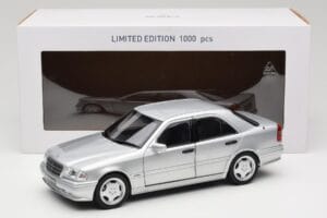 Mercedes C36 AMG W202 Silver Metallic Norev 1:18 183380 Diecast — photo 8 of 8
