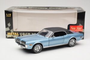 Mercury Cougar XR-7 Blue Sun Star 1:18 1562 Diecast — photo 8 of 8