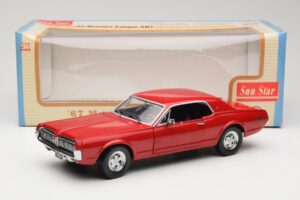 Mercury Cougar XR-7 Red Sun Star 1:18 1541 Diecast — photo 8 of 8