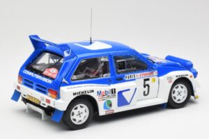 MG Metro 6R4 #5 T. Pond / R. Arthur Rally Monte Carlo 1986 Sun Star 1:18 5537 Diecast — photo 3 of 8