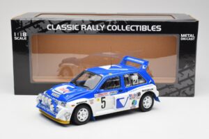 MG Metro 6R4 #5 T. Pond / R. Arthur Rally Monte Carlo 1986 Sun Star 1:18 5537 Diecast — photo 8 of 8