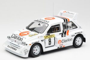 MG Metro 6R4 #8 P. Eklund / D. Whittock Rally Finland 1986 Sun Star 1:18 5536 Diecast