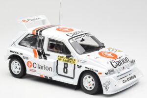 MG Metro 6R4 #8 P. Eklund / D. Whittock Rally Finland 1986 Sun Star 1:18 5536 Diecast — photo 6 of 8