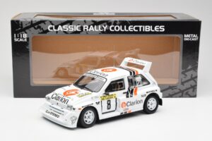 MG Metro 6R4 #8 P. Eklund / D. Whittock Rally Finland 1986 Sun Star 1:18 5536 Diecast — photo 8 of 8