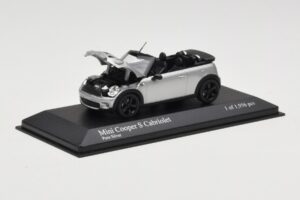 Mini Cooper S R57 Cabriolet Silver Minichamps 1:43 431138830 Diecast — photo 6 of 6