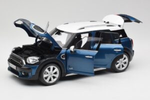 Mini Countryman F60 Island Blue & White Kyosho 1:18 80432447940 Diecast — photo 2 of 8