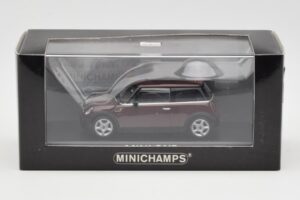 Mini One R50 Dark Red With Black Roof Minichamps 1:43 MINI008 Diecast — photo 4 of 5