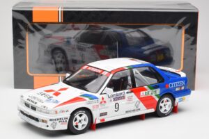 Mitsubishi Galant VR-4 #9 K. Eriksson / S. Parmander RAC Rally 1990 IXO 1:18 18RMC192A Diecast — photo 6 of 6
