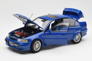 Mitsubishi Lancer EVO VI Blue RHD AUTOart 1:18 77151 Diecast — photo 2 of 8