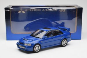 Mitsubishi Lancer EVO VI Blue RHD AUTOart 1:18 77151 Diecast — photo 8 of 8