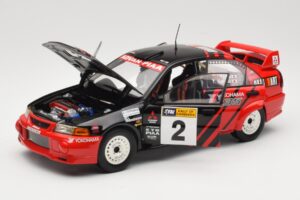 Mitsubishi Lancer Evolution VI #2 Y. Kataoka / S. Hayashi Winner Rally Canberra 1999 AUTOart 1:18 89942 Diecast — photo 2 of 8