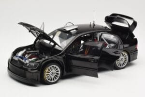 Mitsubishi Lancer Evolution WRC Plain Body Black AUTOart 1:18 80528 Diecast — photo 2 of 8