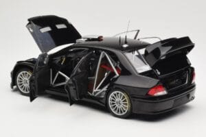 Mitsubishi Lancer Evolution WRC Plain Body Black AUTOart 1:18 80528 Diecast — photo 5 of 8