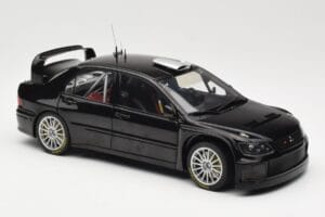 Mitsubishi Lancer Evolution WRC Plain Body Black AUTOart 1:18 80528 Diecast — photo 6 of 8