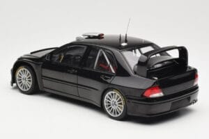 Mitsubishi Lancer Evolution WRC Plain Body Black AUTOart 1:18 80528 Diecast — photo 7 of 8
