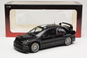 Mitsubishi Lancer Evolution WRC Plain Body Black AUTOart 1:18 80528 Diecast — photo 8 of 8