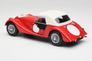 Morgan 4/4 Plus Competition Hardtop Red Kyosho 1:18 08114R Diecast — photo 7 of 8